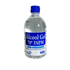 Álcool em gel Uzu 440g